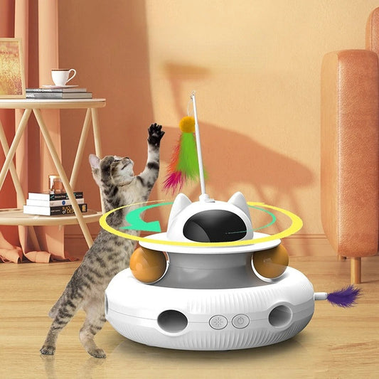 Claws™ - Lichtspielzeug für Katzen und Federspielzeug für Katzen